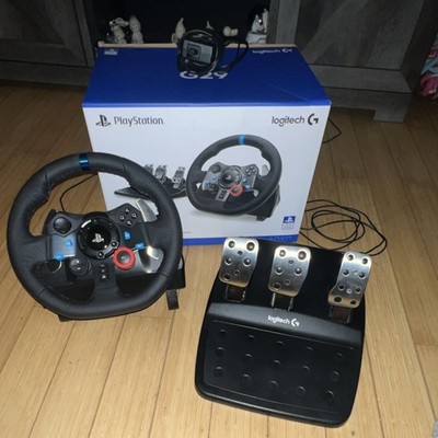 Logitech G29 Driving Force Racing Wheel And Pedals Driving Sim. Wheel Black 