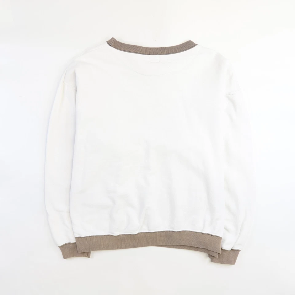 Sudadera Vintage Club Monaco Bolsillo Cuello Redondo Talla Grande Foto 2 de 3