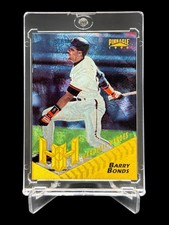 1996 Pinnacle BARRY BONDS HARDBALL HEROES GOLD FOIL STARBURST HOLO SSP🔥RARE🔥