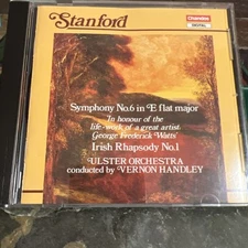 Stanford: Symphony No. 6, Irish Rhapsody 1, Handley, Ulster Orchestra, CD 1988 ￼