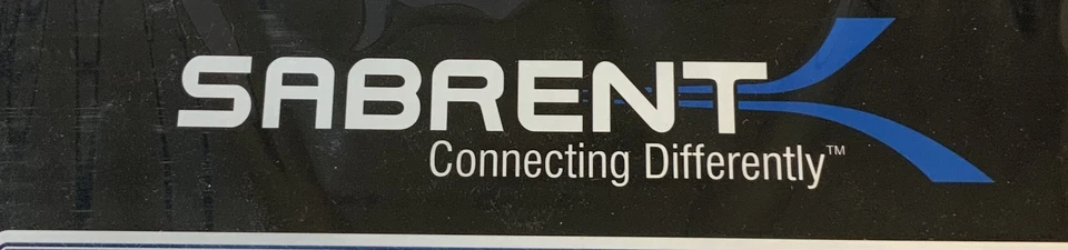 Sabrent ECS-STU35 3.5" SATA/IDE Hard Drive Aluminum Enclosure, White "I5B" - Image 2 of 4