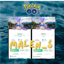 Pokémon Go🐬🐬🐬Shiny  Lapras🐬🐬🐬Scarl Taipei Background🐬🐬🐬Trade 20k or PTC
