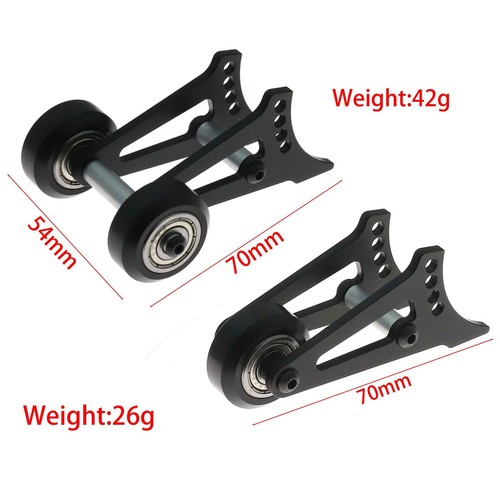 Aluminum Wheelie Bar For Tamiya CW-01 Lunch Box Midnight Pumpkin RC Off-Road Car - Picture 5 of 14