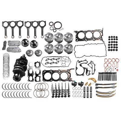 G6DH 3.3L Engine Rebuild Overhaul Kit w/ Crankshaft Rods Timing Fit HYUNDAI KIA