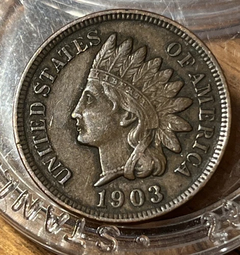 1903 Indian Head Cent Penny Xf EF