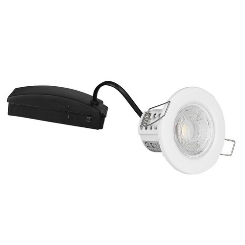 V-TAC 5W LED Fire Rated Downlight Cool White for Bathrooms and Kitchen 10 PACK - Picture 3 of 7