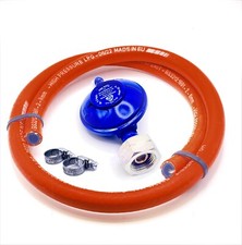 28mbar Butane Gas Regulator Standard Screw In Type with 2 m pipe