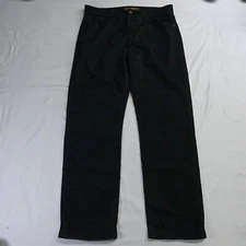 Halsey 38 x 34 Black Corduroy 5 Pocket Straight Mens Cords Pants