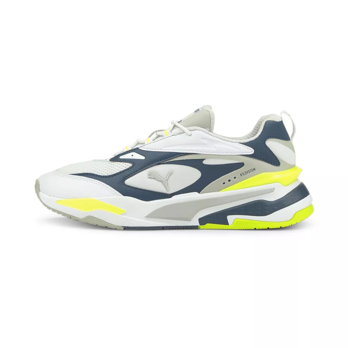 MENS PUMA RS FAST 380562 07 WHT BLU YELL GLOW