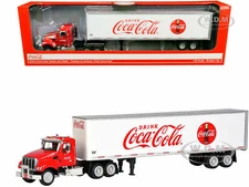 TRUCK TRACTOR W/ 53' TRAILER "DRINK COCA-COLA" 1/50 BY MOTORCITY CLASSICS 450025