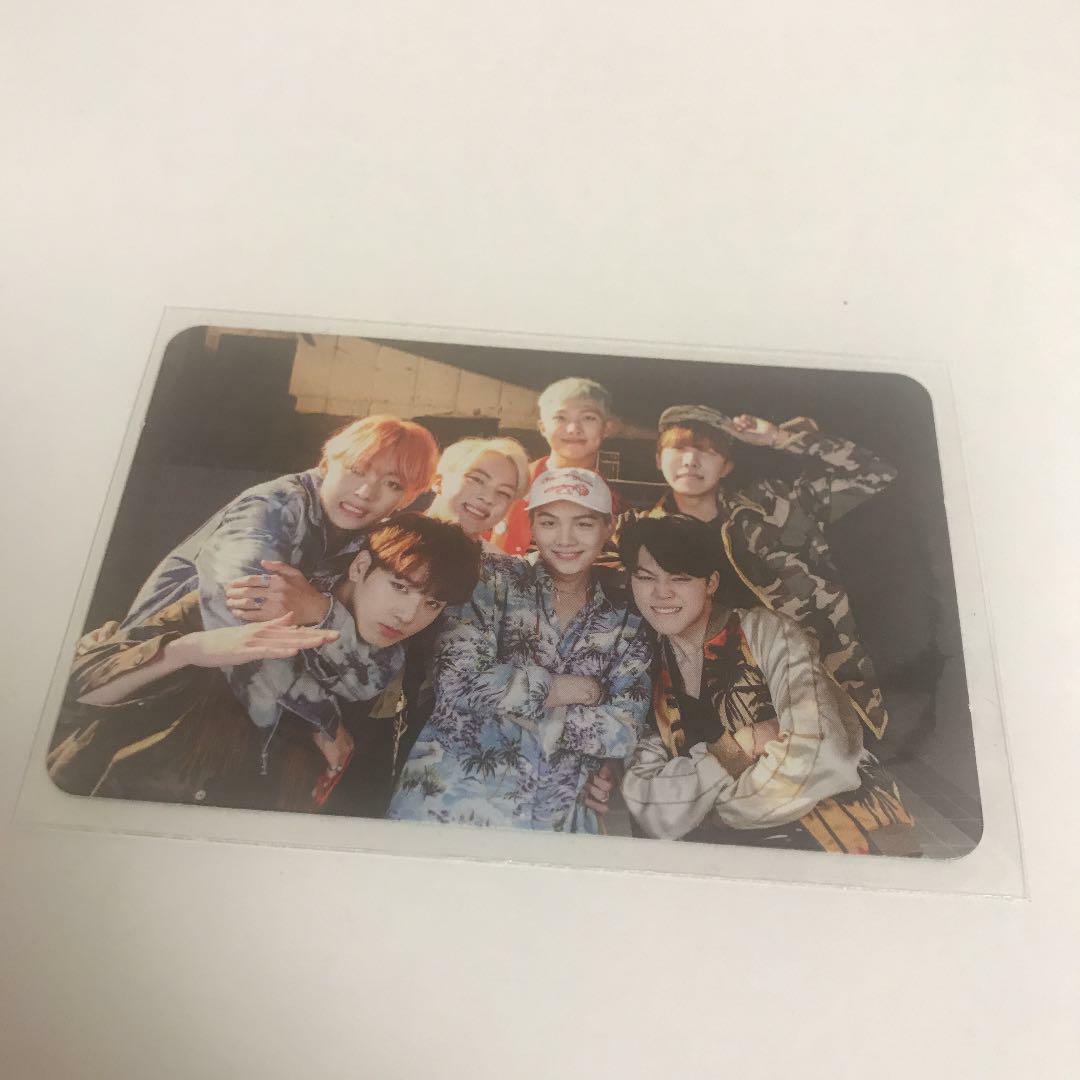 BTS memories of 2016 FIRE photocard official Bangtan Boys trading card
