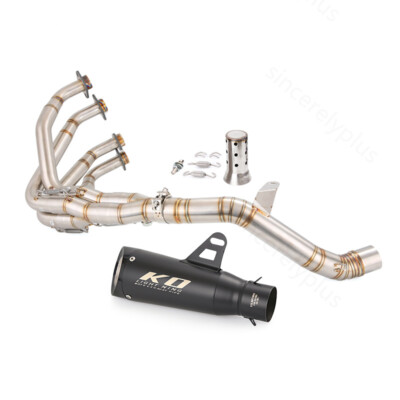 For Kawasaki Z900 2017-2025 Full Exhaust System Header Link Pipe Mufflers Escape