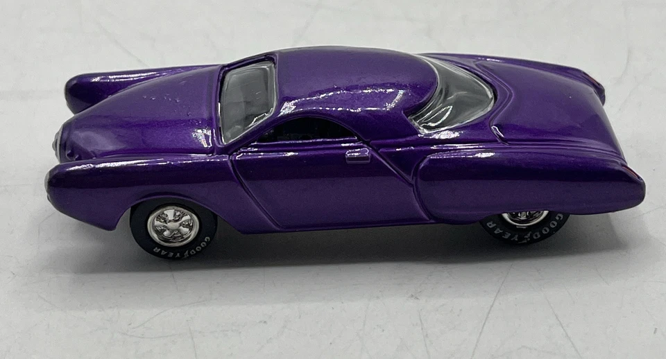 Vintage JOHNNY LIGHTNING HOT RODS PURPLE FRANKENSTUDE HOT ROD 1/64 Scale Rare - Image 4 of 4