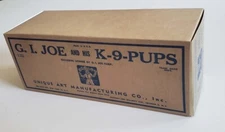 GI Joe K-9 Pups Walker Empty Box for Tin Wind Up Toy Unique Art Marx