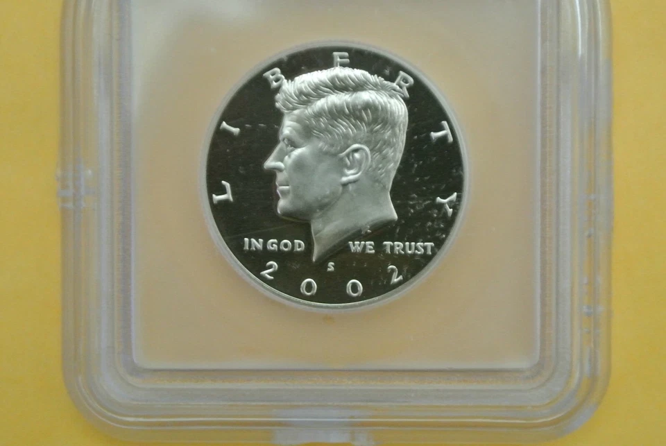 2002-S Kennedy SILVER Half Dollar Silver Proof ICG PR70 DCAM - Image 2 of 4