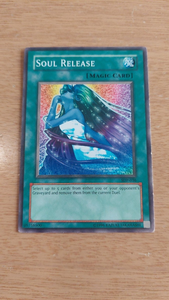 yugioh card releases Soul Release SDP-036 YuGiOh card (LP)