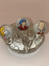 Collectible Cartoon printed marbles lot 3 items