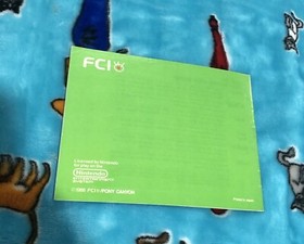 Nintendo NES Video Game Instruction Manual Seicross