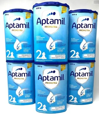 Aptamil ADVANCE 2 Pronutra Folgemilch Ab Dem 6.Monat (6x800 g)