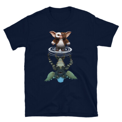 Gizmo Water Reflection Gremlins T-Shirt 90s cult Movie mogwai | eBay