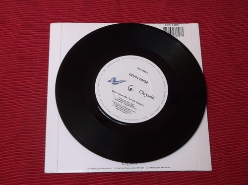 Kevin Paige: Don't Shut Me Out 7" EX+ - Picture 4 of 4