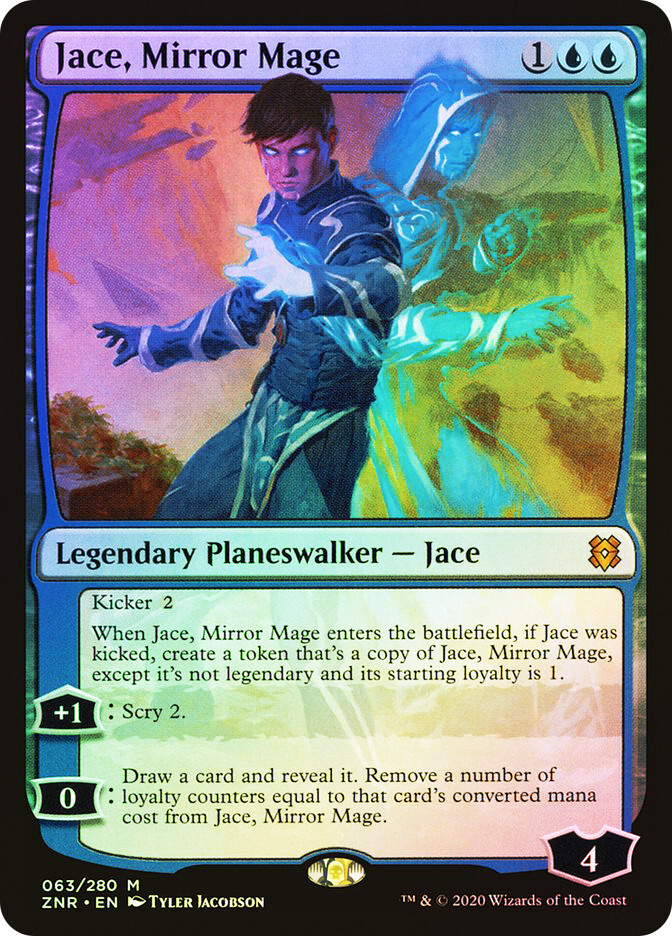 MTG FOIL Jace, Mirror Mage - Zendikar Rising #063 | eBay