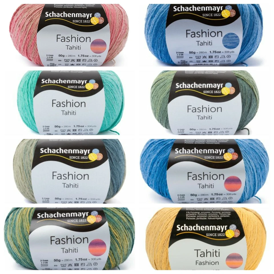 Schachenmayr - TAHITI COLOR - 50g - Garn - Lace - (13,98-15,00€/100g) - Bild 2 von 4