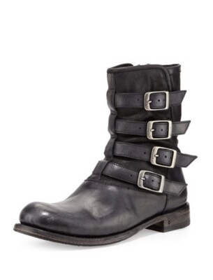 GRAIL $1498 John Varvatos Engineer Four Buckle Boots 9 | eBay display picture 2