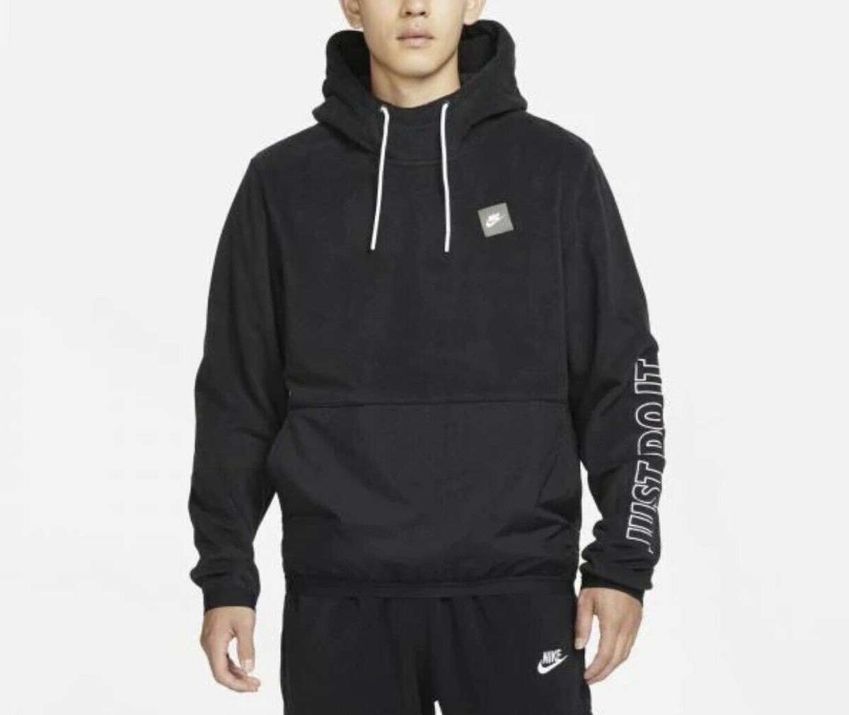 nike pro black hoodie