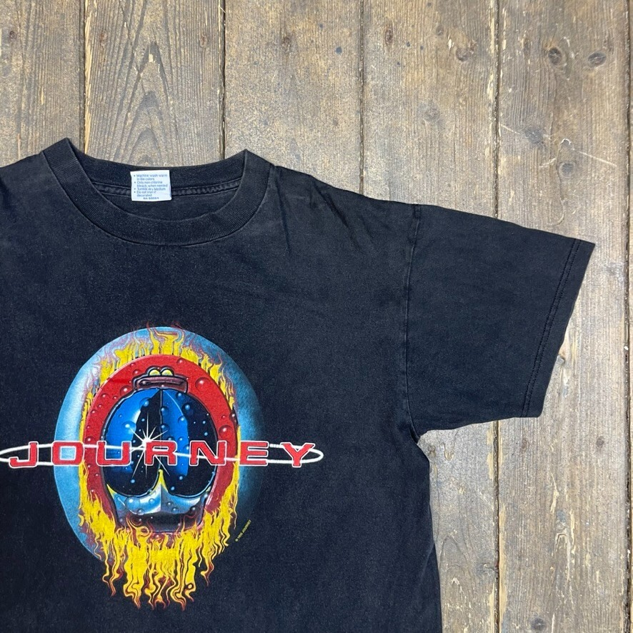 Journey T-Shirt Mens 1999 Tour Music Graphic Short Sleeve Tee, Black, Large image 3