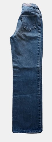 Vintage Levi’s Black Label Silver Metal California Straights Women's Jeans RARE - Picture 6 of 24