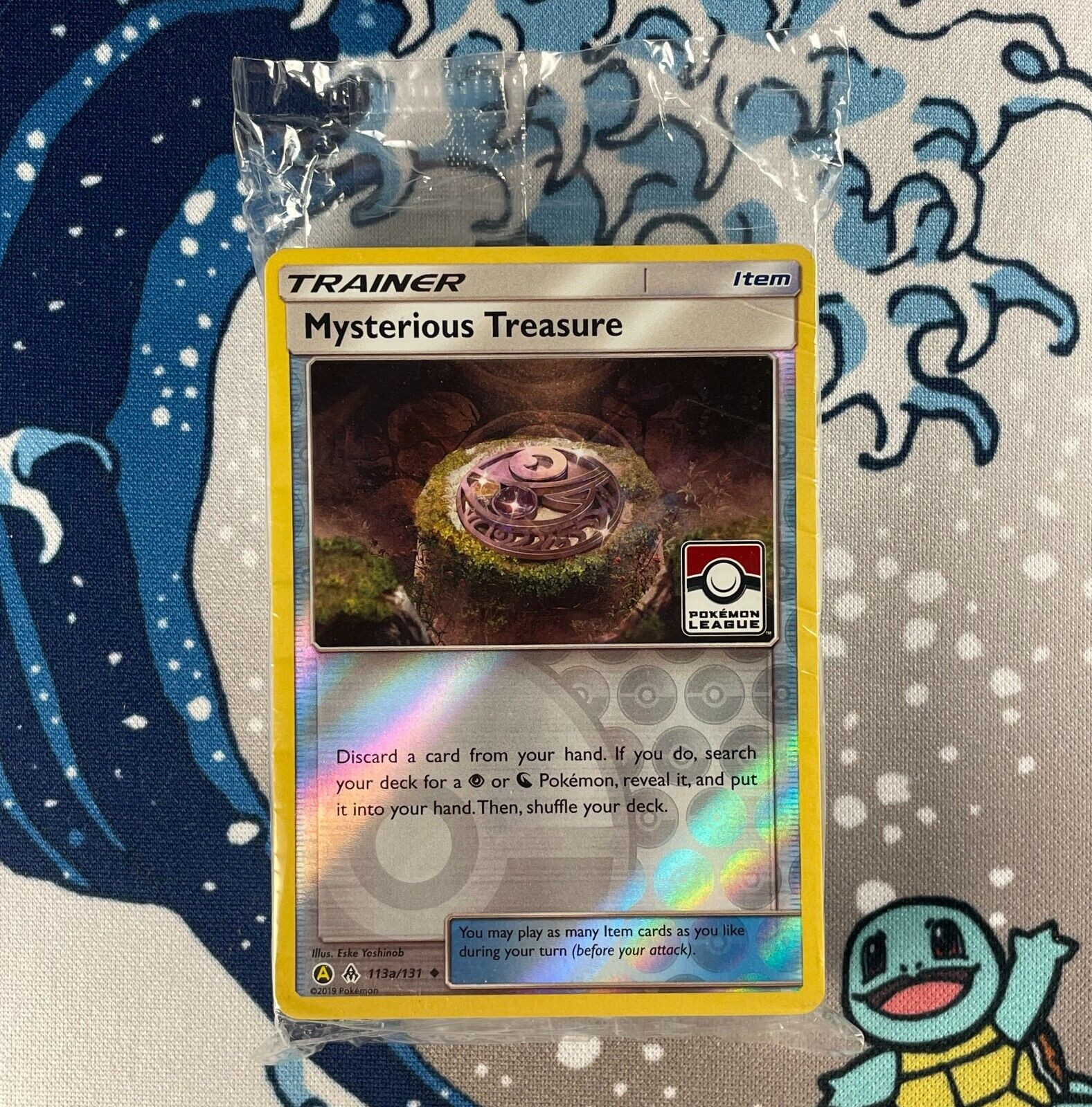 Mysterious Treasure 113a/131 Pokemon League Promo Sun & Moon Cards NEW/SEALED