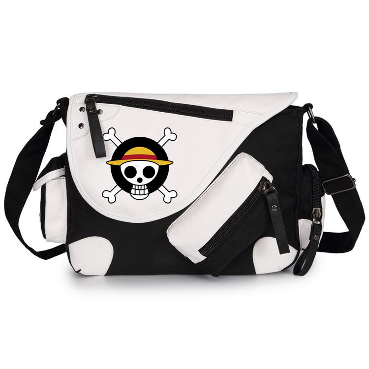 Anime One Piece Crossbody Bolsa De Ombro Luffy Escolar De Grande