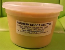 Raw 100 Pure Fresh Organic Unrefined Prime Cacao Cold Pressed COCOA BUTTER 16 oz