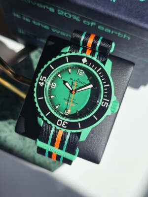 BLANCPAIN x SWATCH SCUBA FIFTY FATHOMS Indian Ocean - IN HAND   QUICK SHIP