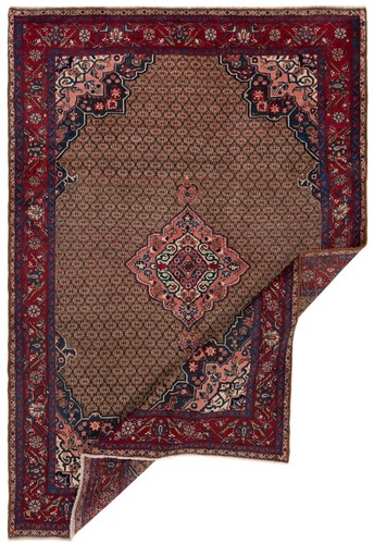 Koliai Handgeknüpfter Perserteppich 300x205 cm-Nomadic,Orient,Carpet,Rug,Braun - Picture 2 of 11