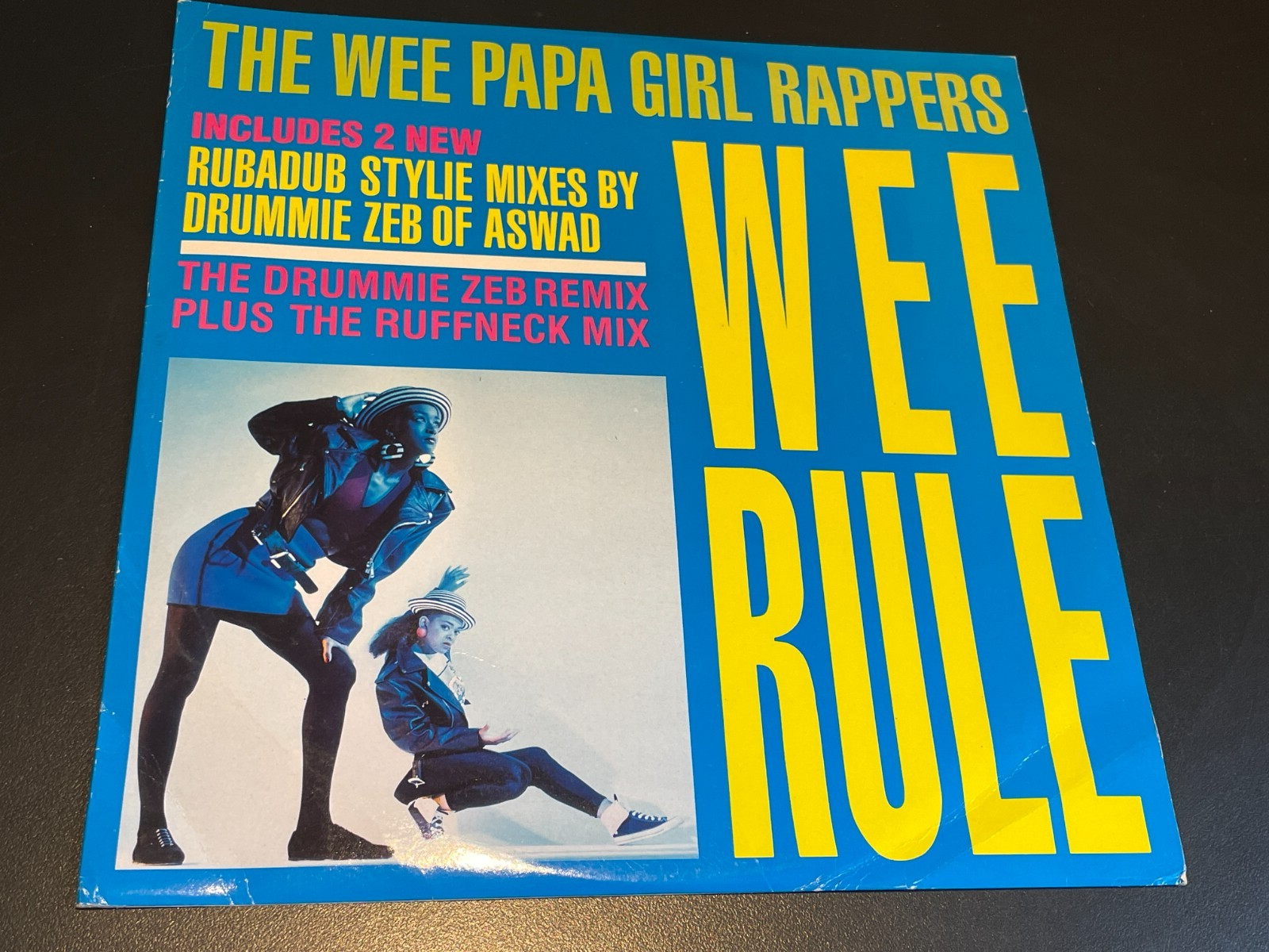 The Wee Papa Girl Rappers - Wee Rule - Vinyl Record 12"" Single - 1988 JIVE R 185