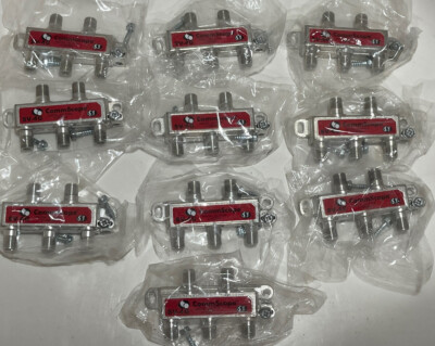 CommScope SV-4G 4-way Digital Cable Coaxial Splitter 5-1000mhz Comcast Lot of 10