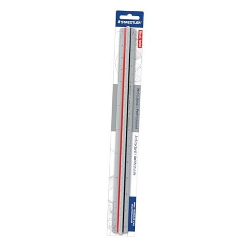 12-Inches Architect Triangular Scale (98718-31BK)