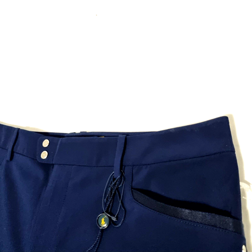 Polo Ralph Lauren Womens Chino Shorts Size 8 Blue Above Knee Zip Fly BNWOT - Picture 16 of 24