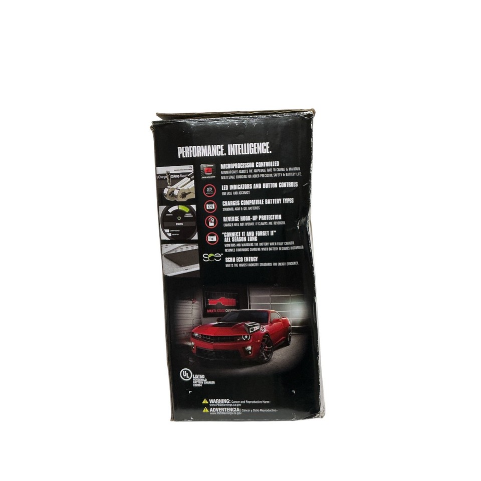 Schumacher SC1282 Fully Automatic Battery Charger and Maintainer 10