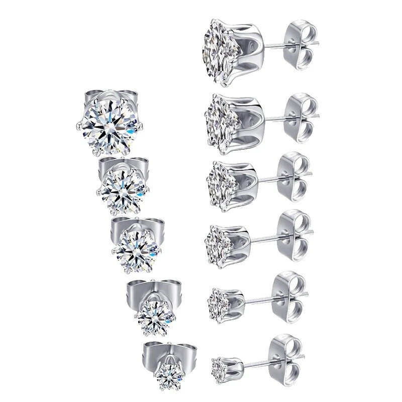 Titanium Plated Beauty Fashion Earrings