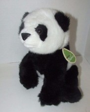 Aurora world Nature babies Plush Panda stuffed animal w/ neck tag