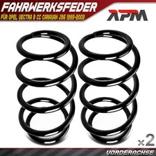 2x Federn Fahrwerksfeder Vorderachse für Opel Vectra B CC Caravan J96 1995-2003