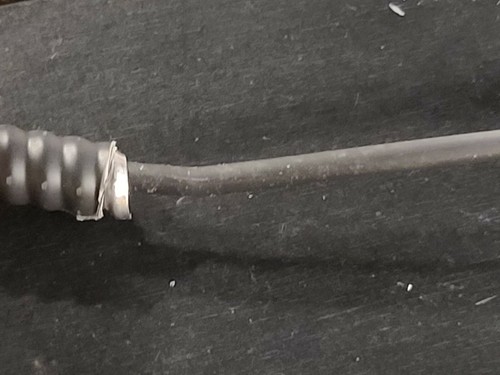 TLC 12-Fiber MultiMode OM3 OFCP Indoor/Outdoor PVC+AL Armored Optic Cable /25ft - Picture 3 of 12