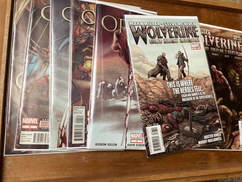 Marvel Comics Wolverine Old Man Logan Origin II Lot of 7 (C-23)