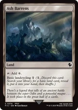 Ash Barrens 0374 MTG Commander FINAL FANTASY Common NP