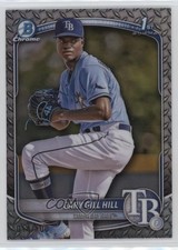 2025 Bowman Chrome Prospects Steel Metal Refractor 14/100 Gary Gill Hill 13wt