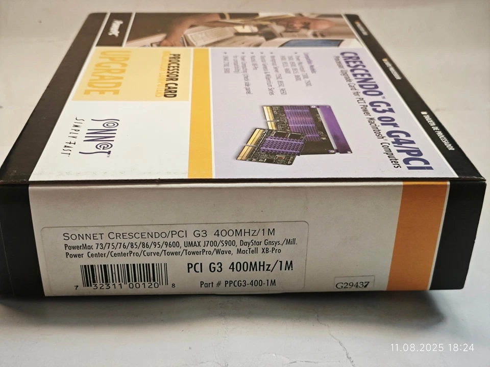 *NEW* 1995 Apple PowerPC CPU Upgrade Card 820-0612-A 120MHz - Image 3 of 4