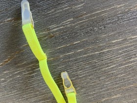 Maison Close Neon Yellow Mesh Garter Belt Size US 4 NWT